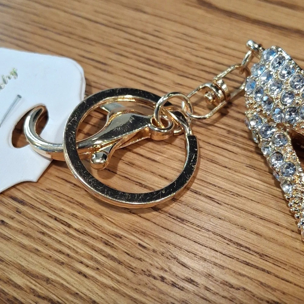 Faux Fur Heel Keychain/Bag Charm